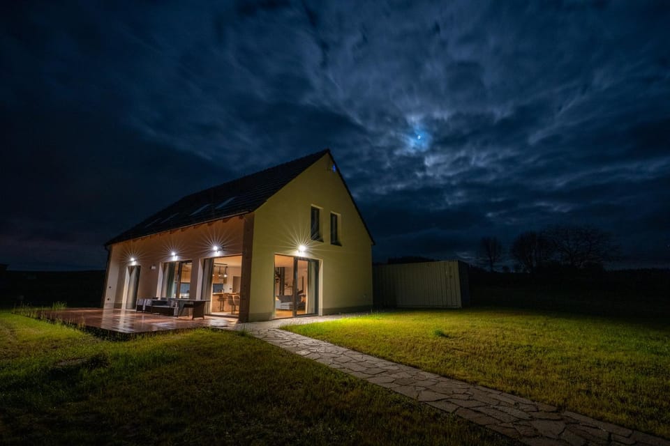 Property building, Night