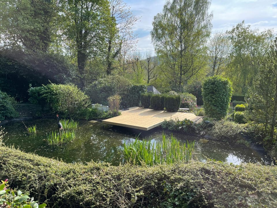 Natural landscape, Garden, View (from property/room), Lake view