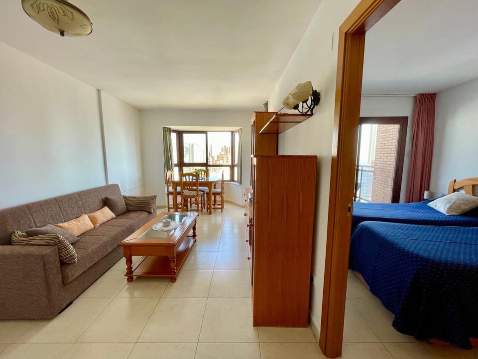 Living room, Bedroom, Garden view, Pool view