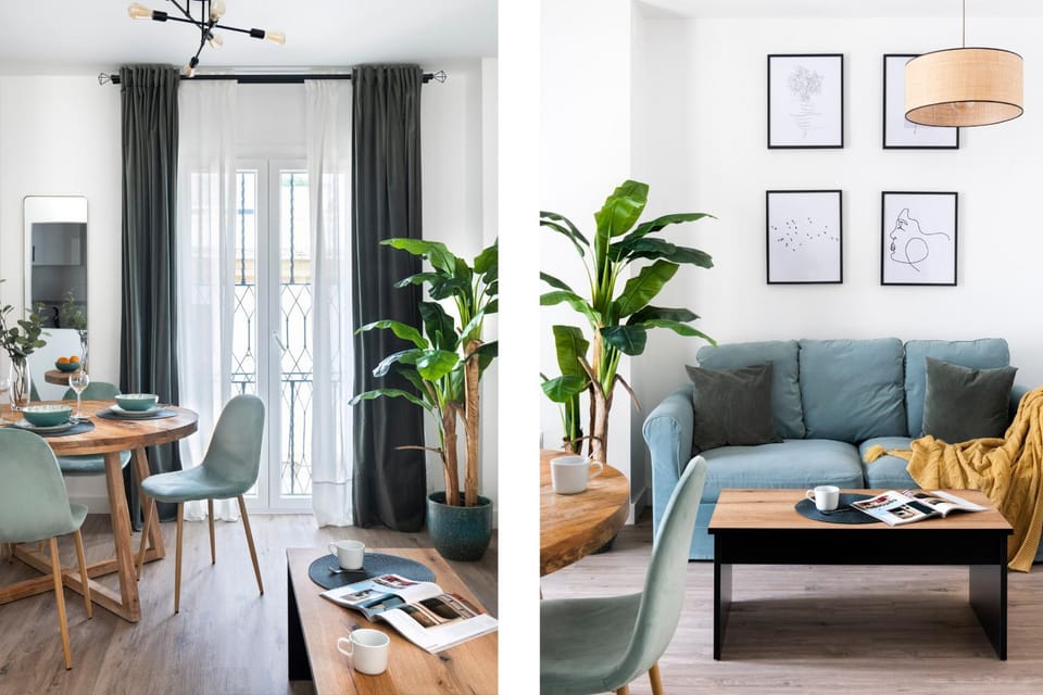 Living room, Dining area