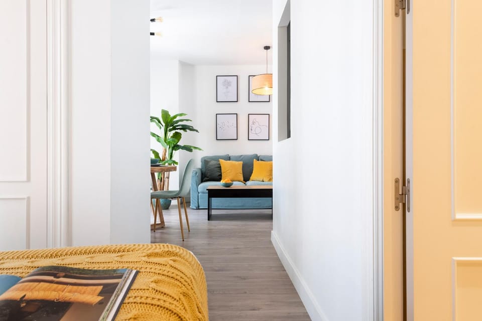 Living room, Bedroom