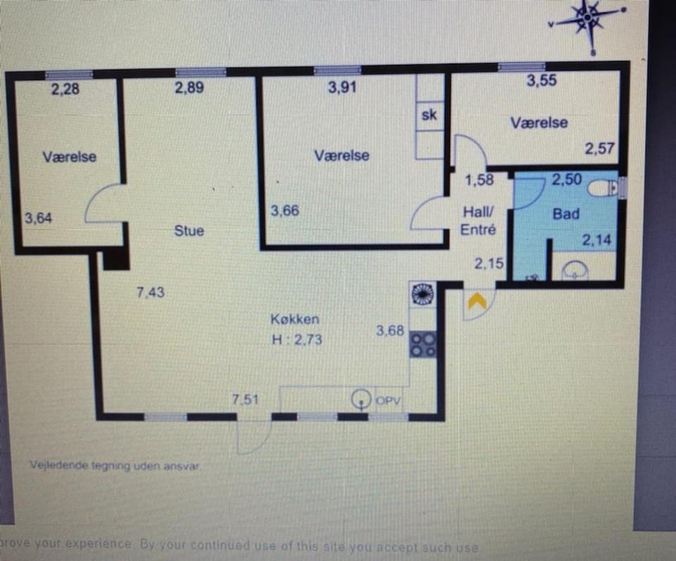 Skøn ferielejlighed i midten af Svaneke udlejes, minimum 4 dage Apartment in Bornholm