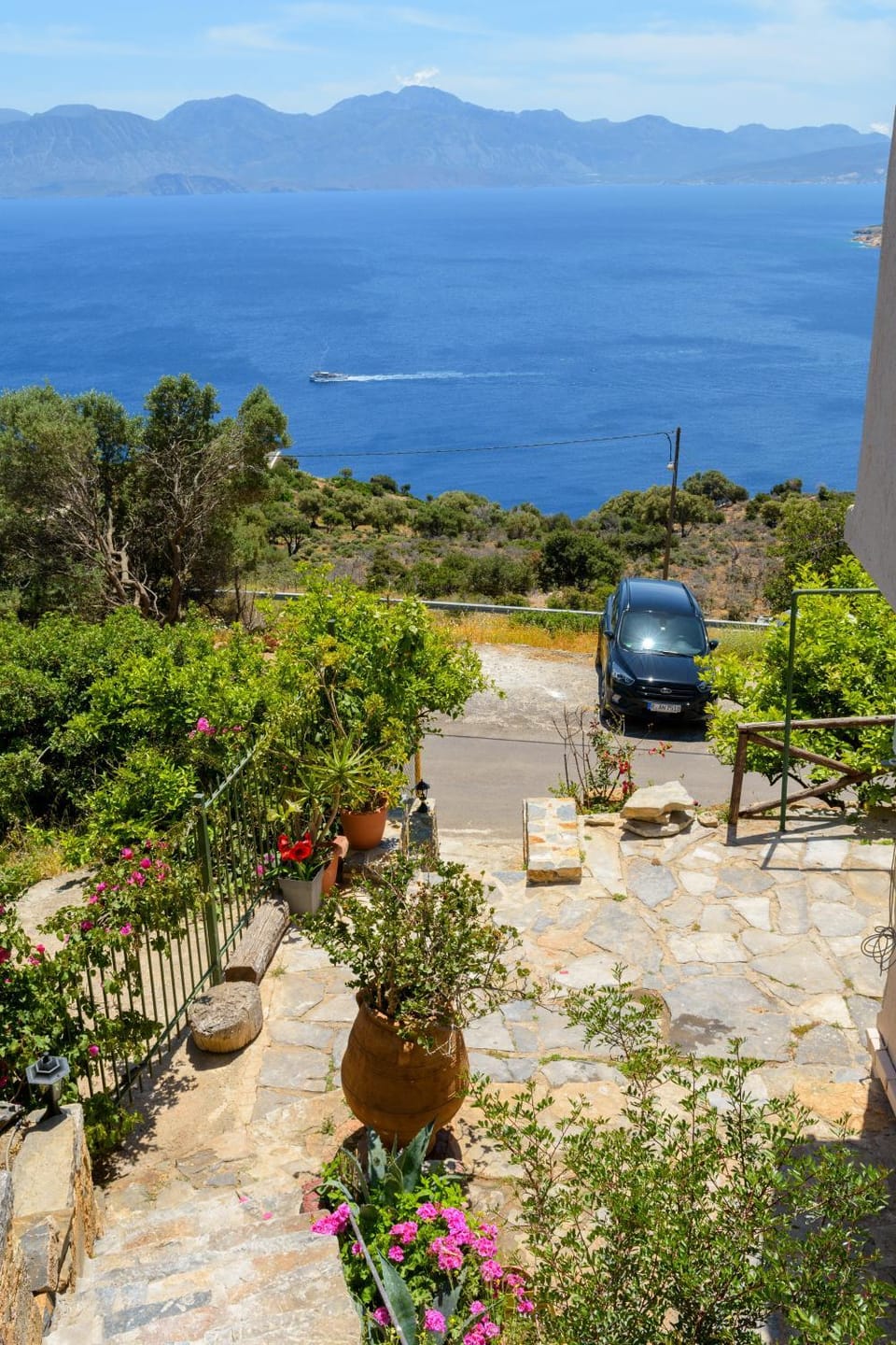 Property building, Natural landscape, Sea view