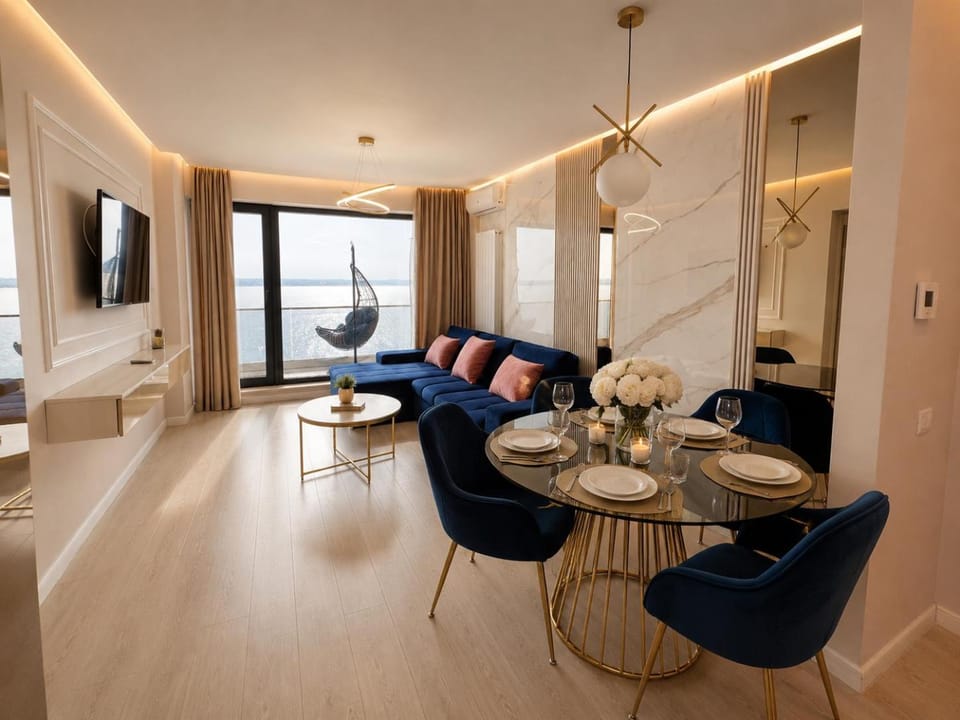 Living room, Seating area, Dining area