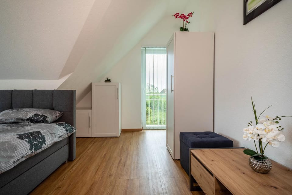 Property building, Living room, Bedroom