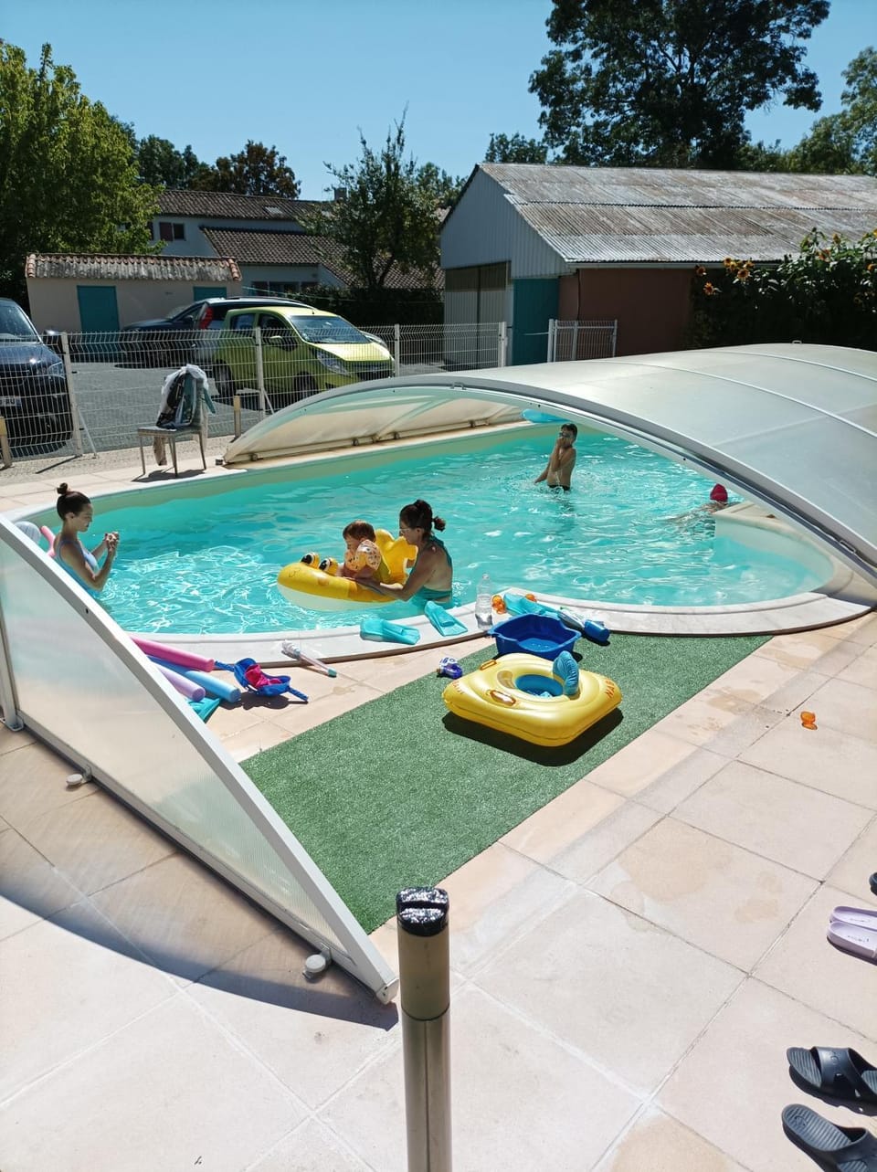 People, Swimming pool, children