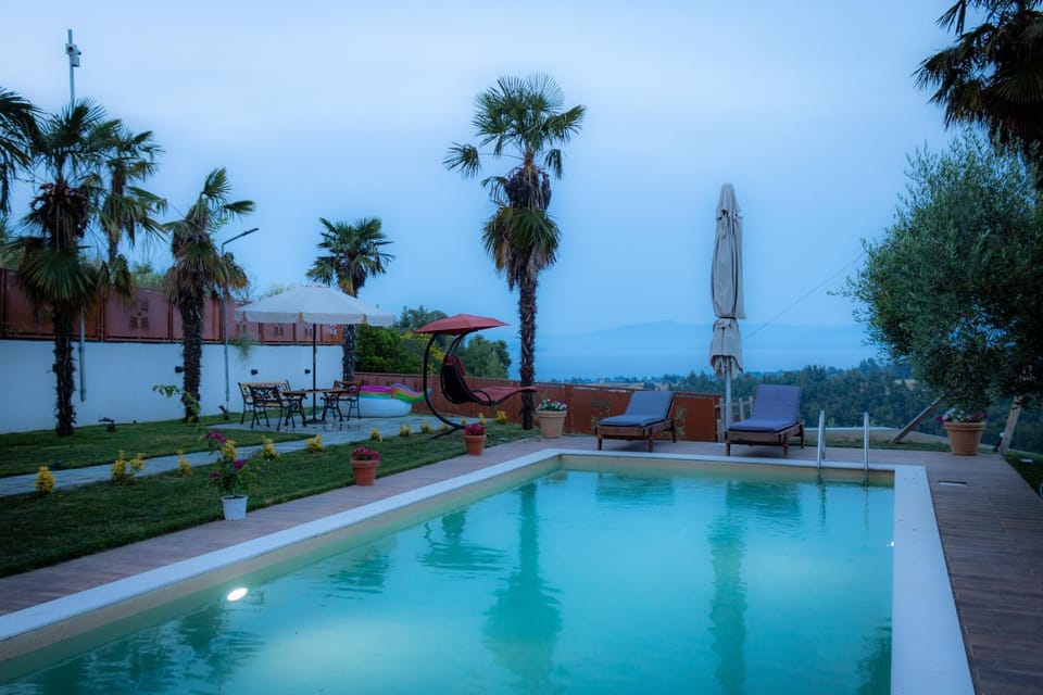 Patio, View (from property/room), Sea view, Swimming pool, Sunrise, Sunset