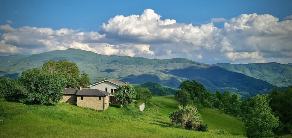 Spring, Day, Natural landscape, Mountain view