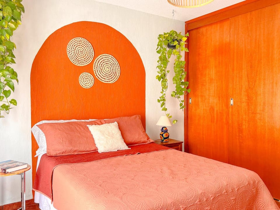 Bed, Photo of the whole room, Bedroom, wardrobe