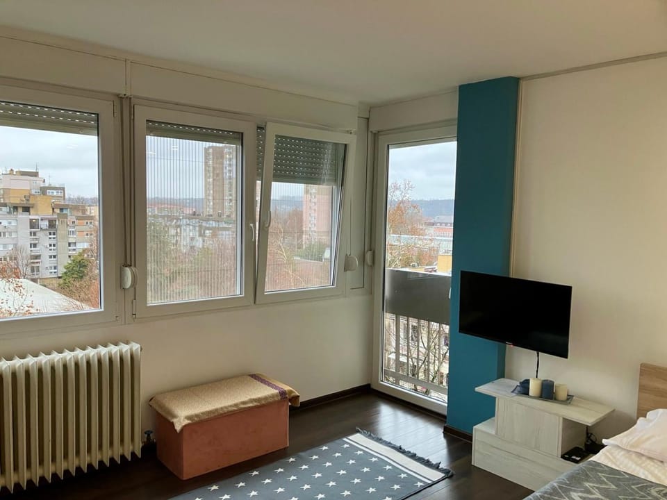 TV and multimedia, View (from property/room), Balcony/Terrace, Photo of the whole room