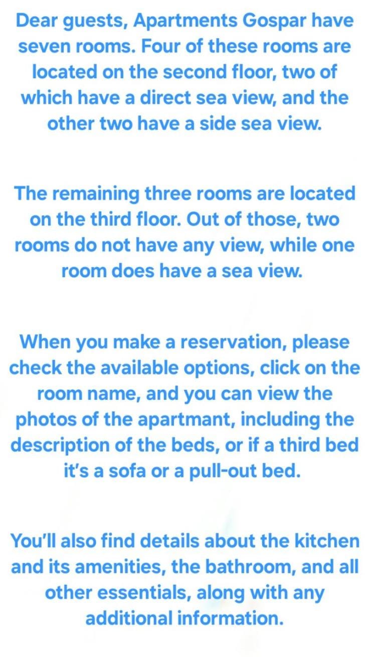 Property building, Text overlay