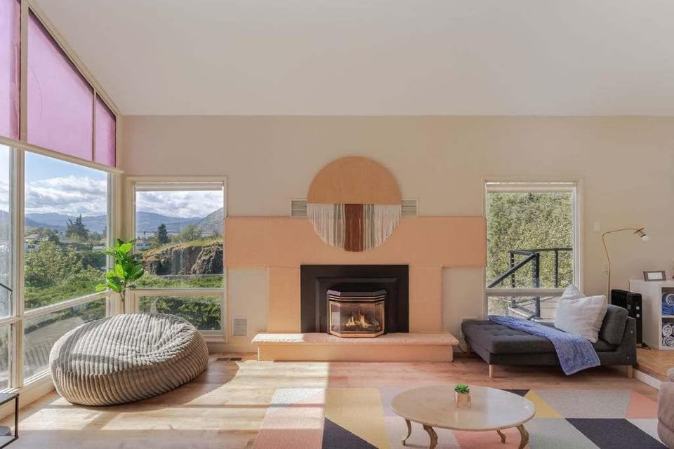 The Wandering Waterfall House in Mosier
