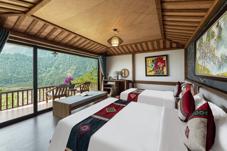 Natural landscape, Balcony/Terrace, Photo of the whole room, Bedroom, Mountain view