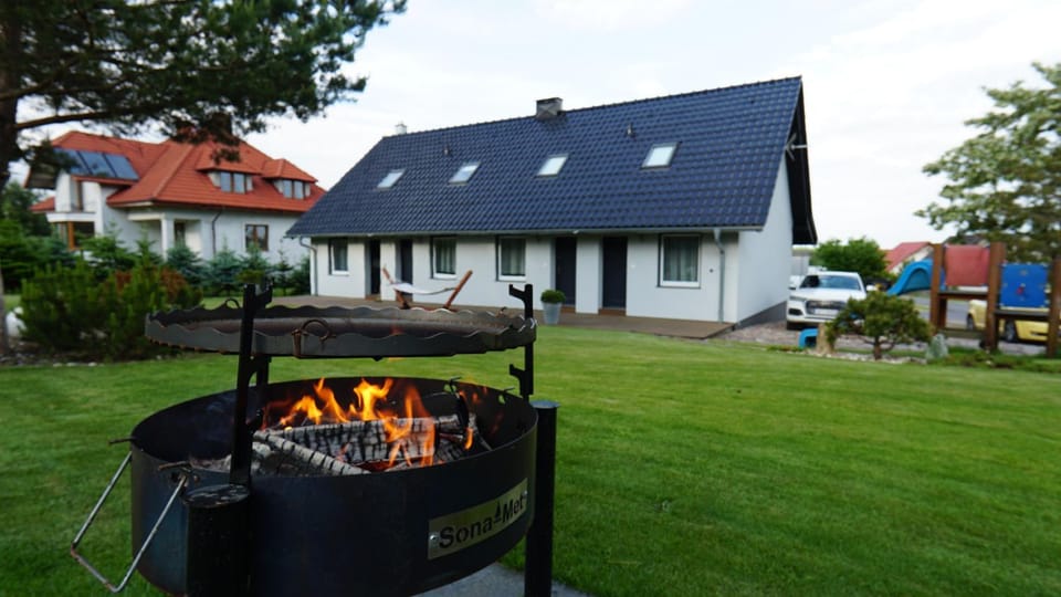 Property building, Garden view