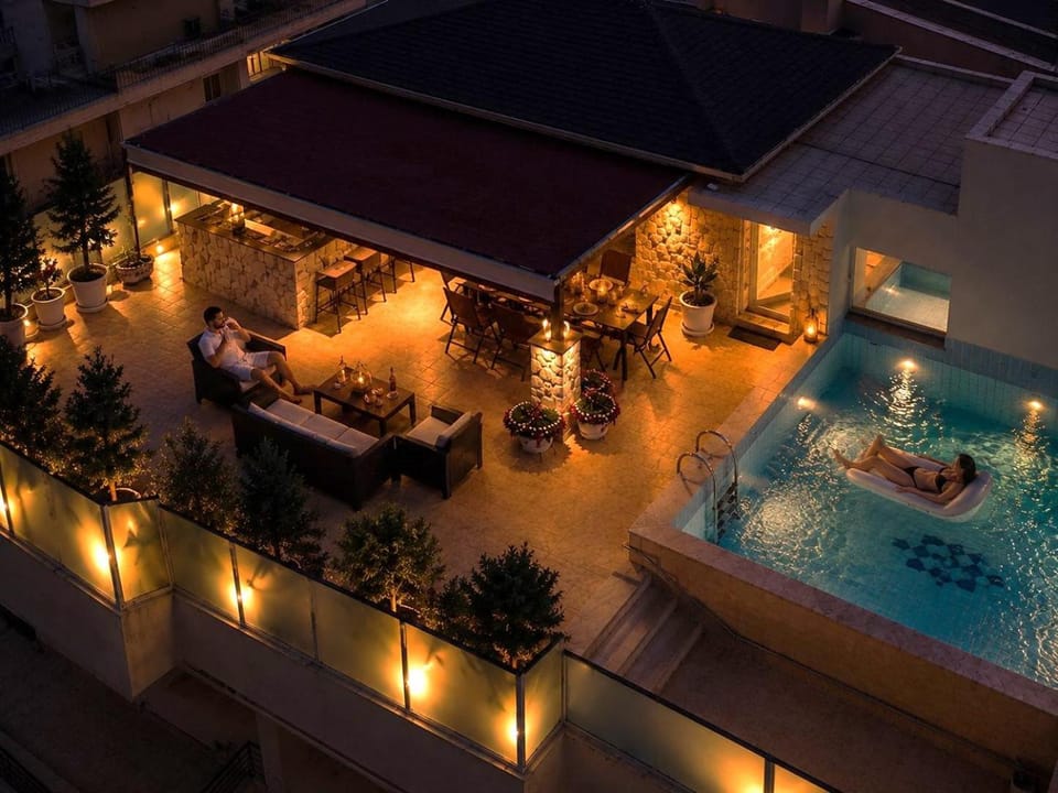 Luxury Penthouse with private pool Apartment in Peloponnese, Western Greece and the Ionian