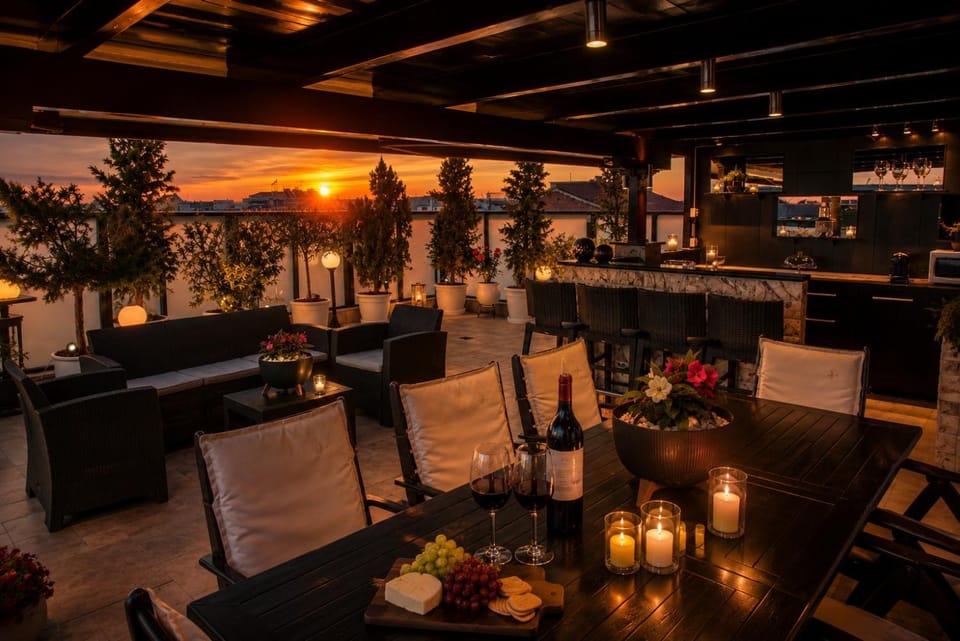 Luxury Penthouse with private pool Apartment in Peloponnese, Western Greece and the Ionian