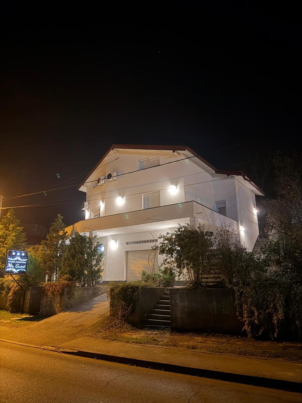 Property building, Night