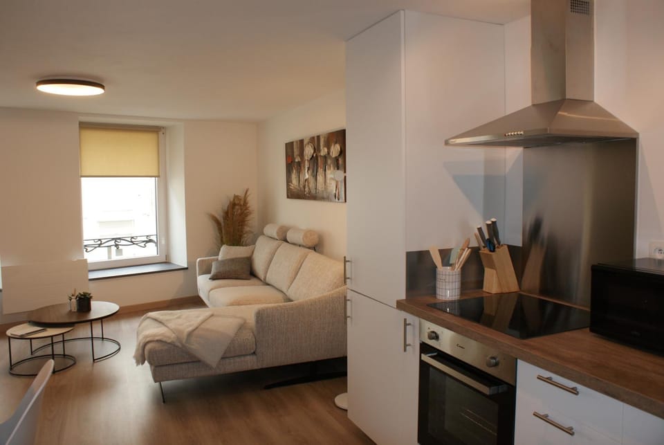 Kitchen or kitchenette, Living room