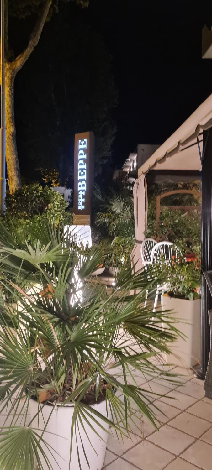 Patio, Property logo or sign