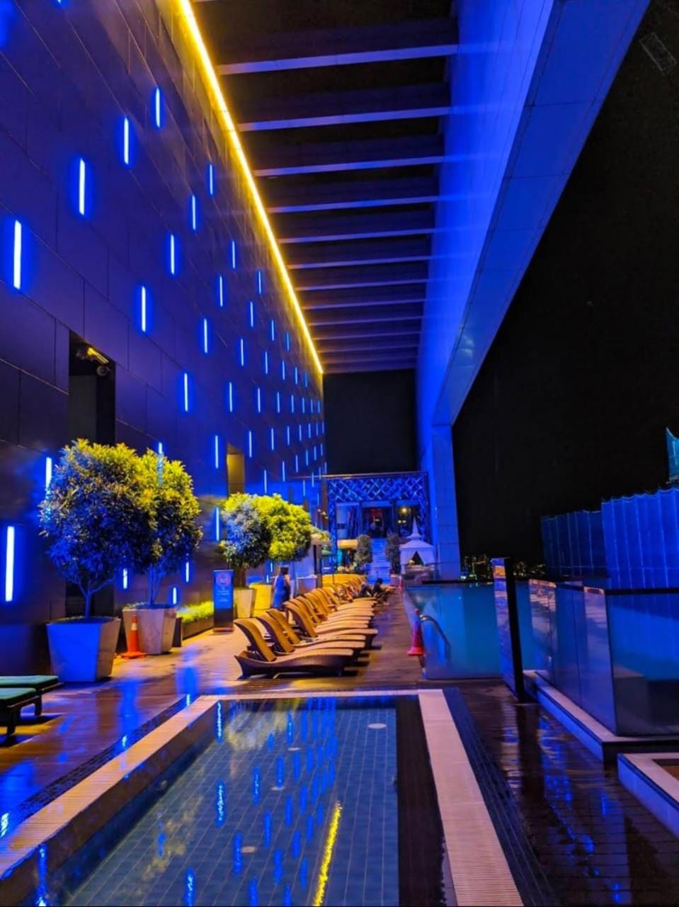 Property building, Pool view, Swimming pool
