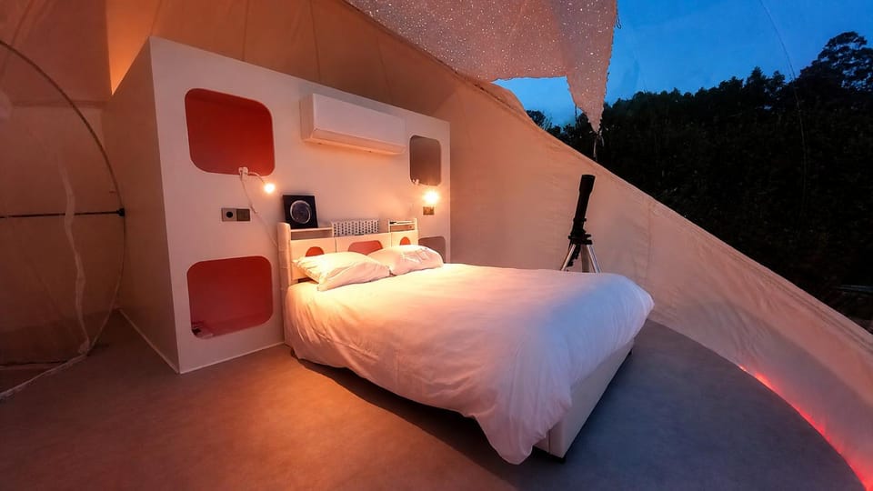 Burbujas Astronómicas Albarari Sanxenxo Luxury tent in O Salnés