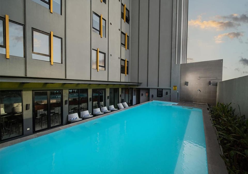 Property building, Pool view, Swimming pool, Swimming pool