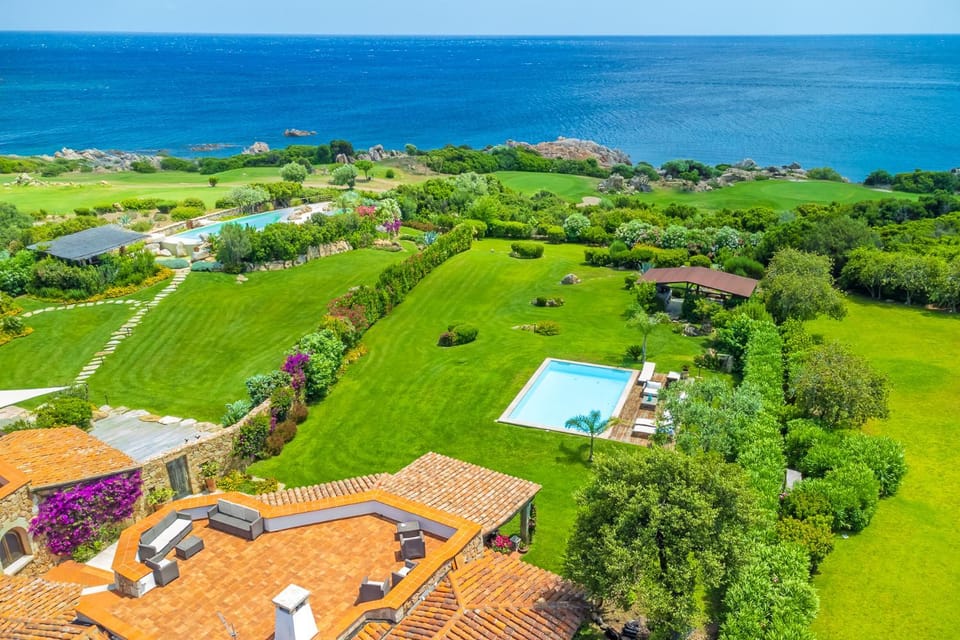 Bird's eye view, Garden, Garden view, Sea view