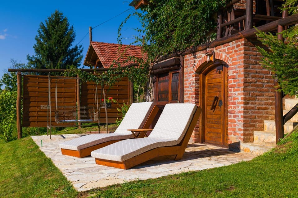 Spring, Day, Garden, Garden view, sunbed