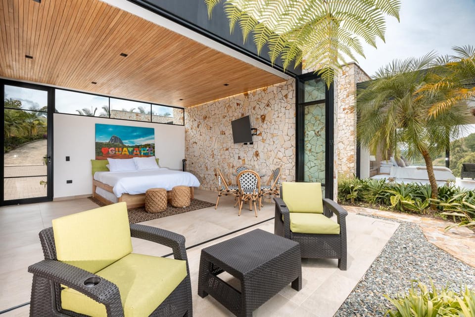 Garden, Balcony/Terrace, Seating area, Bedroom