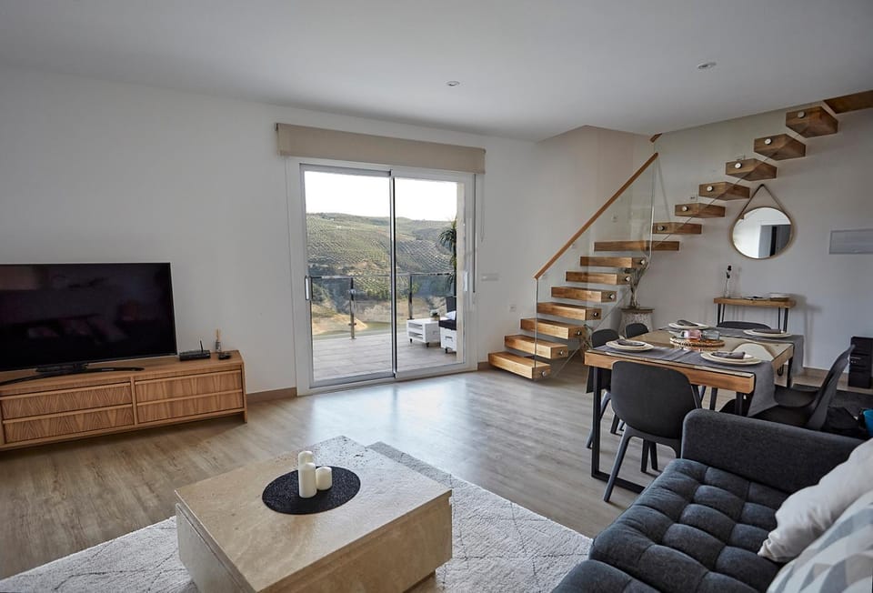 Natural landscape, Balcony/Terrace, Living room, Dining area