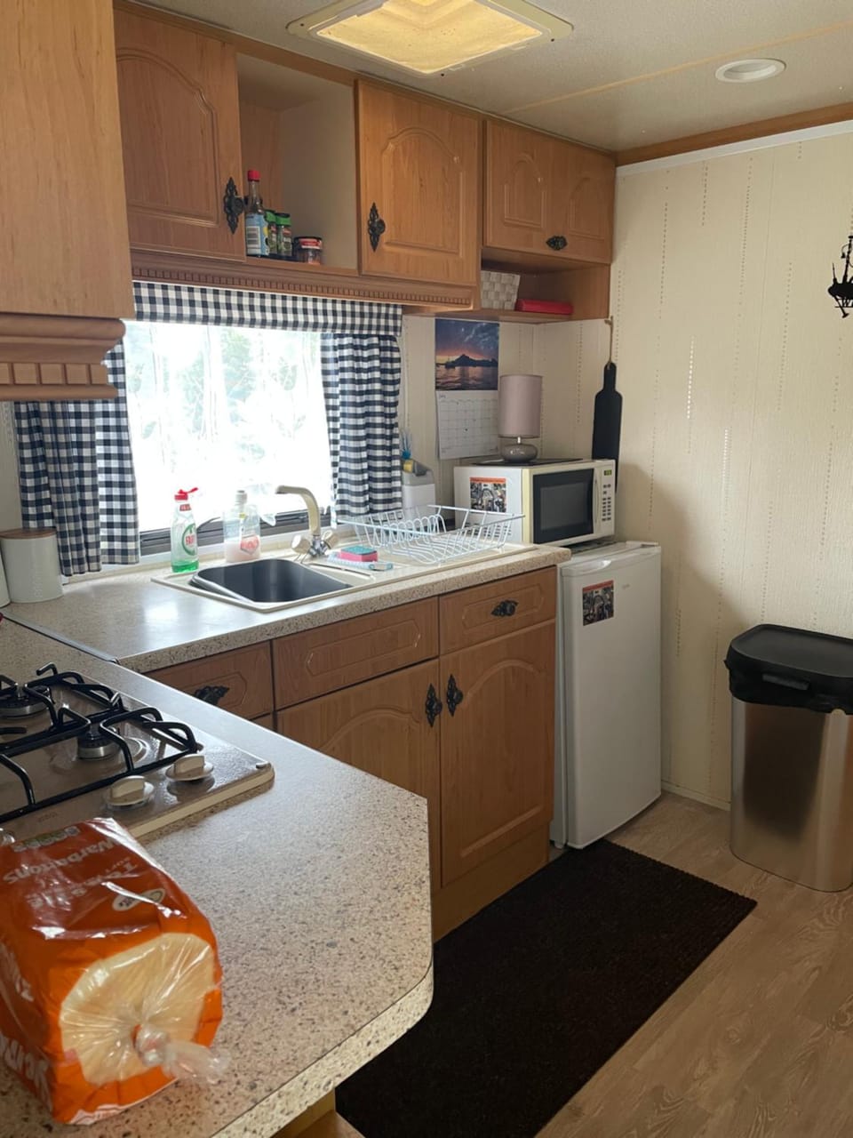 Caravan at Charleston House House in Scotland