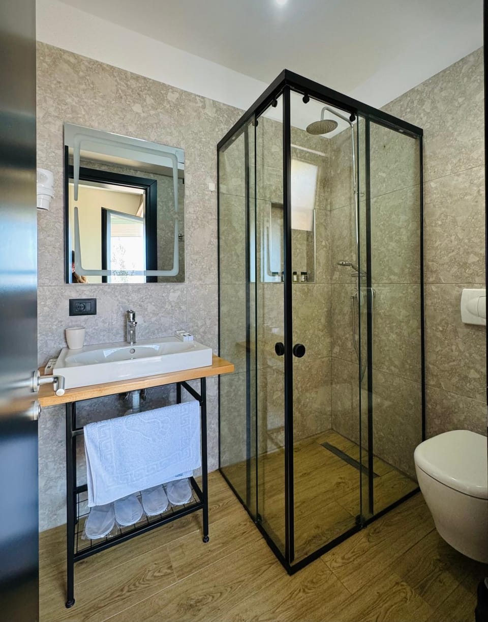 Shower, Toilet, Bathroom, towels