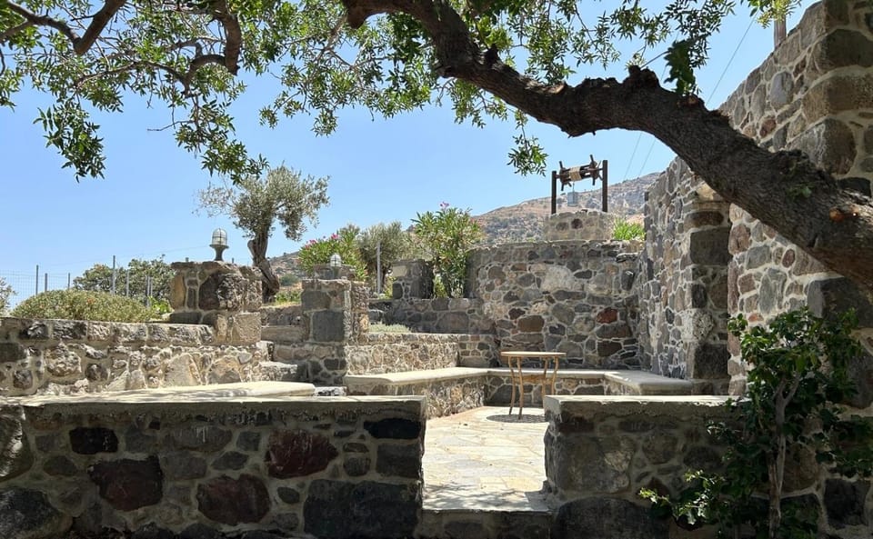 Loutra Olive Gardens Stone House #1 House in Decentralized Administration of the Aegean