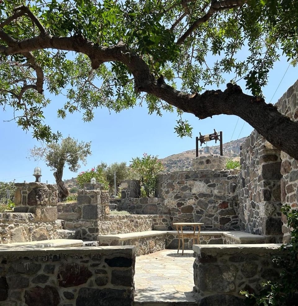 Loutra Olive Gardens Stone House #1 House in Decentralized Administration of the Aegean
