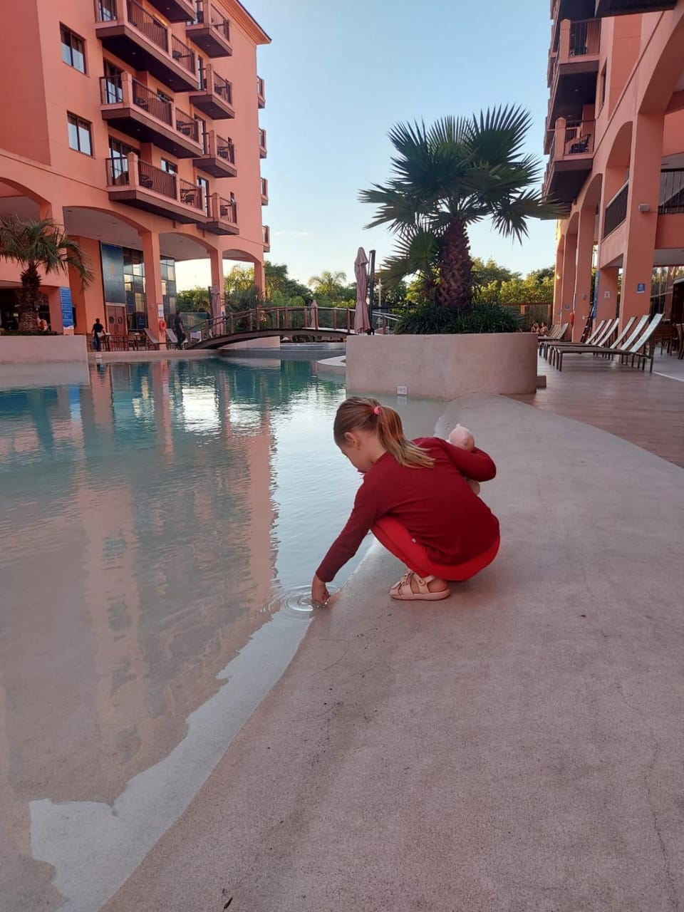 Property building, Swimming pool, children