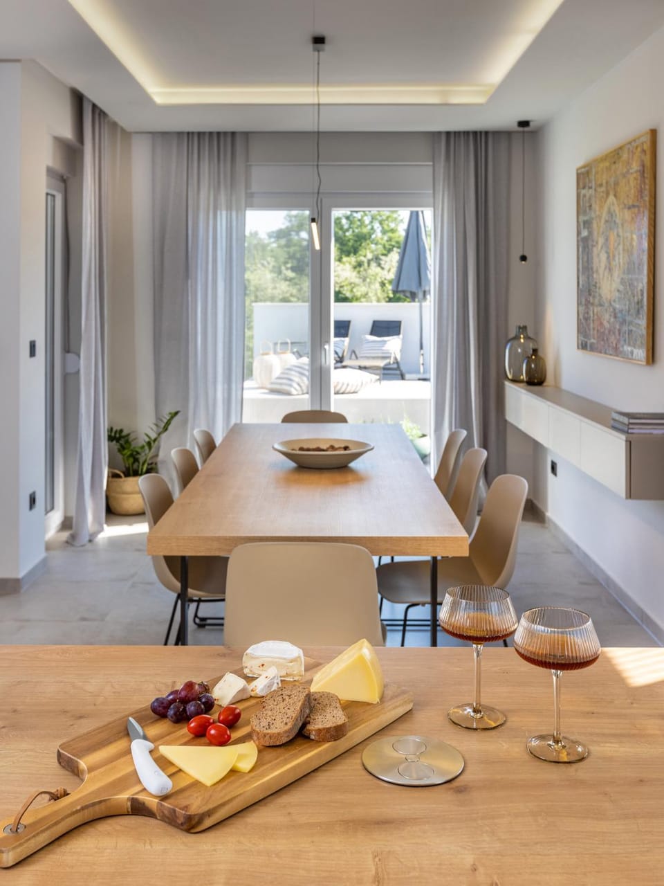 Dining area, Breakfast
