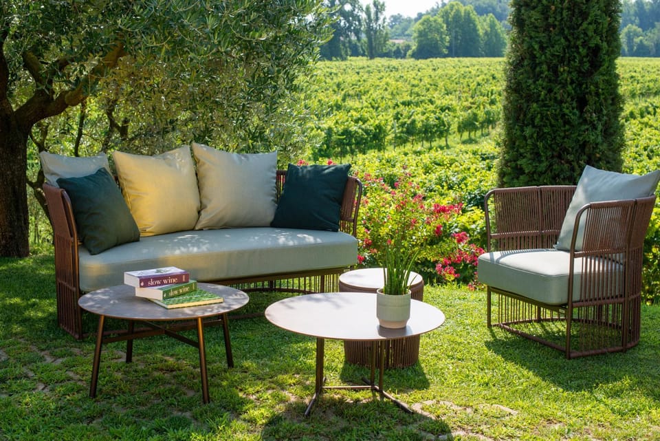 Day, Garden, Seating area, Garden view