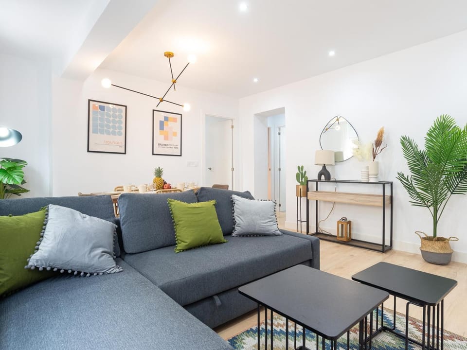 Gorgeous renovated apartment 2BR AC Apartment in Malaga
