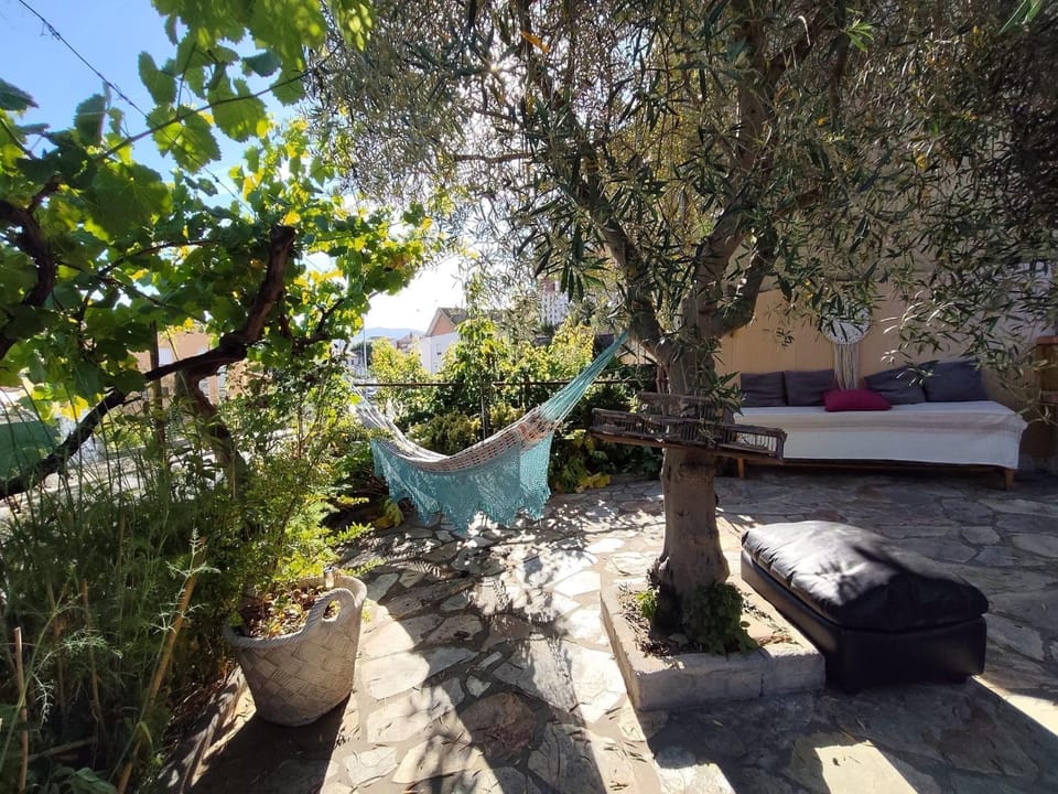 Patio, Spring, Day, Garden, Garden view