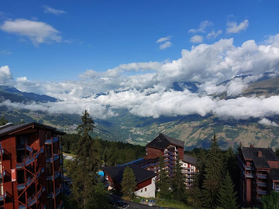 Résidence Archeboc - Agréable Duplex 6 personnes, situé au dernier étage, avec très jolie vue sur la vallée, les montagnes et le Mont-Blanc. MAE-6554 Apartment in Landry