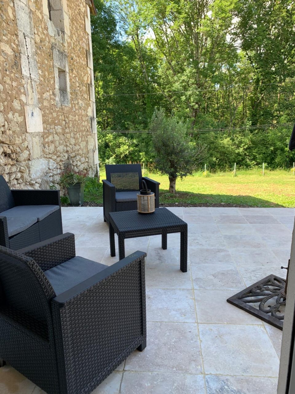 Patio, Garden view
