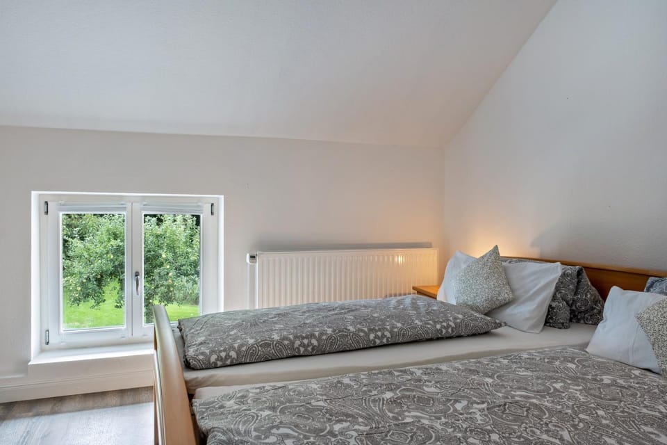 Property building, Living room, Bedroom