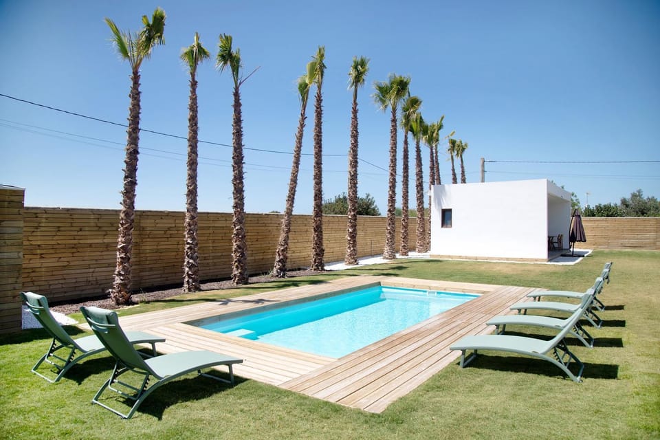 Property building, Living room, Swimming pool
