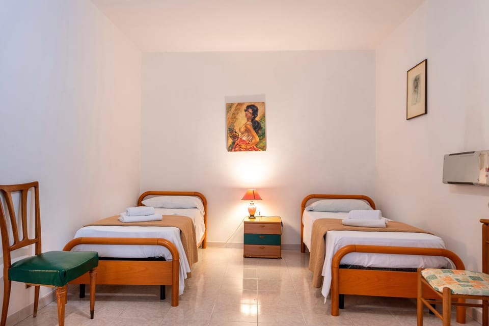 Property building, Living room, Bedroom