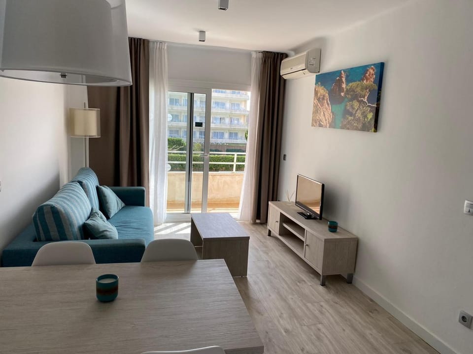 Living room, air conditioner