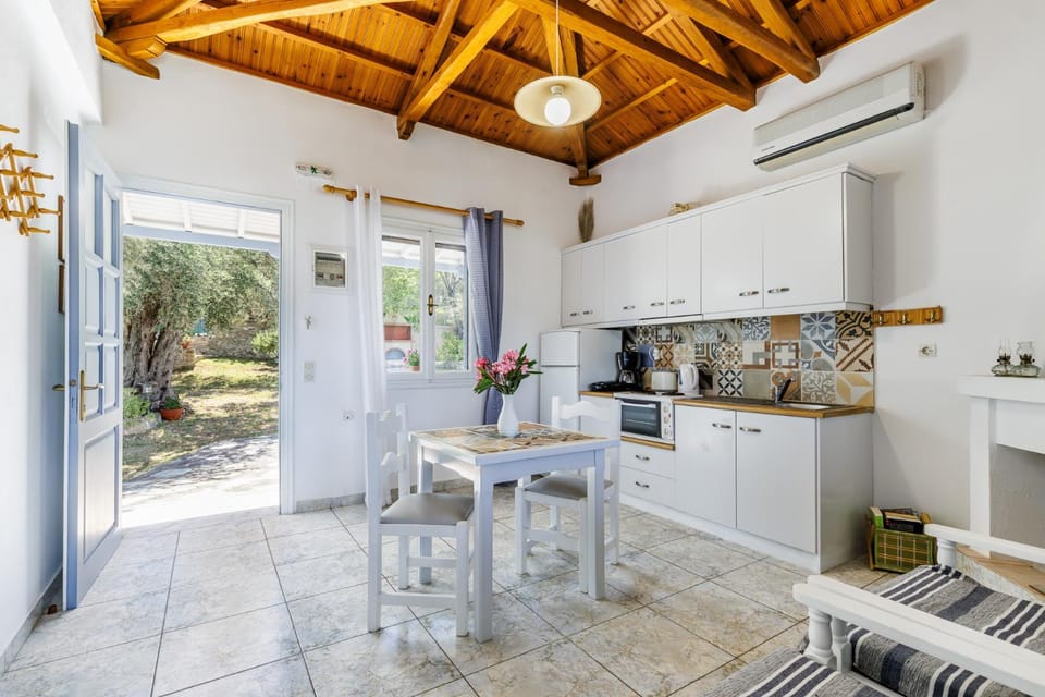 Kitchen or kitchenette, Dining area, oven, stove