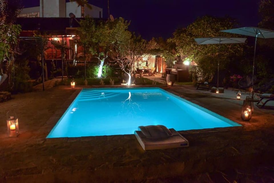 The Red House in Dassia Villa in Corfu, Greece