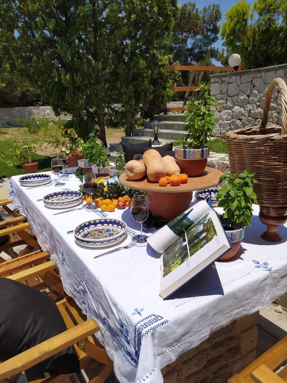 Day, BBQ facilities, Garden, Food and drinks, Dining area, Food, Garden view