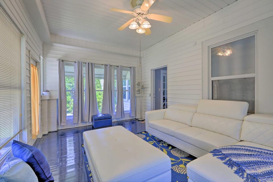 Spacious Lanett Haven w/ Sunroom + Large Deck House in Alabama