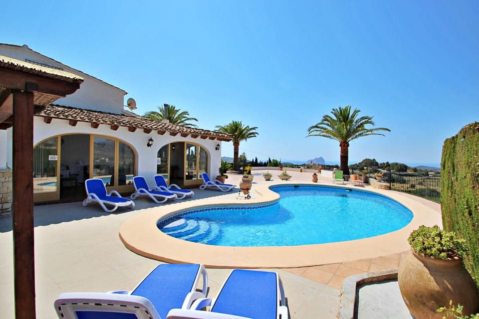 Finca Fantaxat - holiday home with private pool and panoramic views in Benissa Villa in Marina Alta
